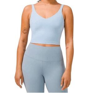 LULULEMON ATHLETICA Align Tank In Blue Linen Size 14